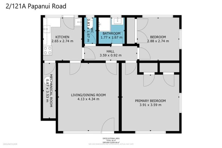 Photo of property in 2/121a Papanui Road, Merivale, Christchurch, 8014