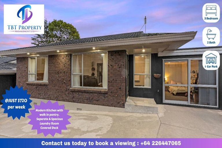 Photo of property in 2/13 Lochinver Road, Papatoetoe, Auckland, 2025