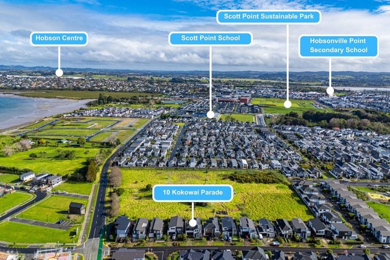 Photo of property in 10 Kokowai Parade, Hobsonville, Auckland, 0616