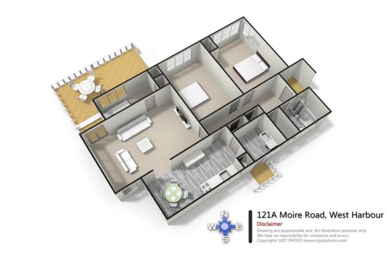 Photo of property in 121a Moire Road, West Harbour, Auckland, 0618