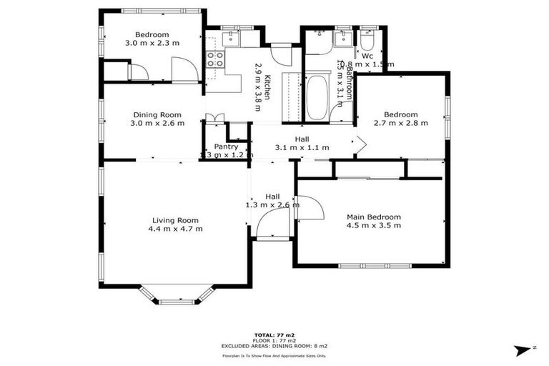 Photo of property in 1 Hathaway Avenue, Karori, Wellington, 6012