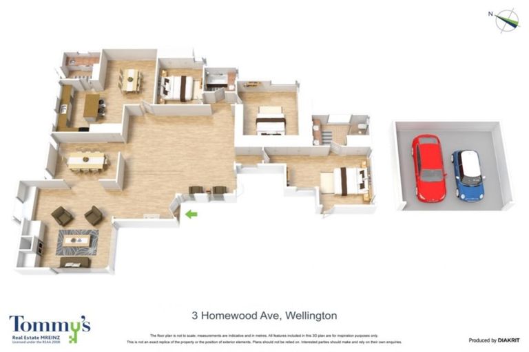 Photo of property in 3 Homewood Avenue, Karori, Wellington, 6012