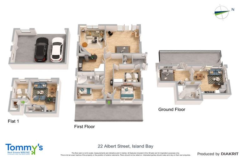 Photo of property in 22 Albert Street, Island Bay, Wellington, 6023