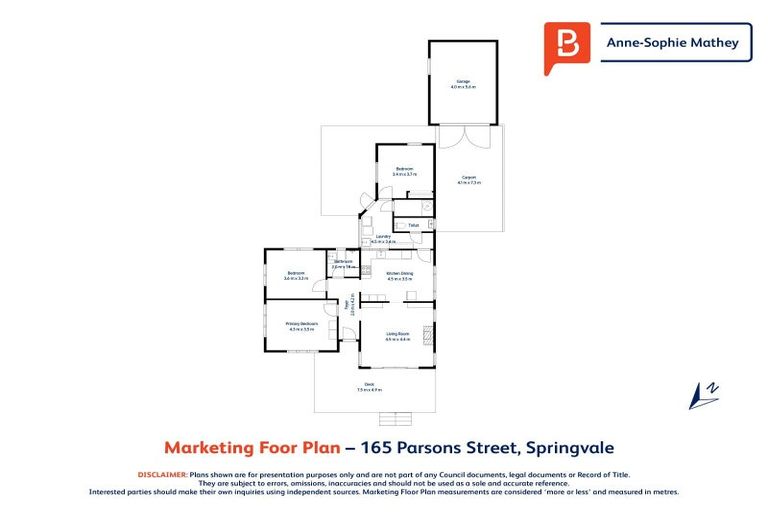 Photo of property in 165 Parsons Street, Springvale, Whanganui, 4501