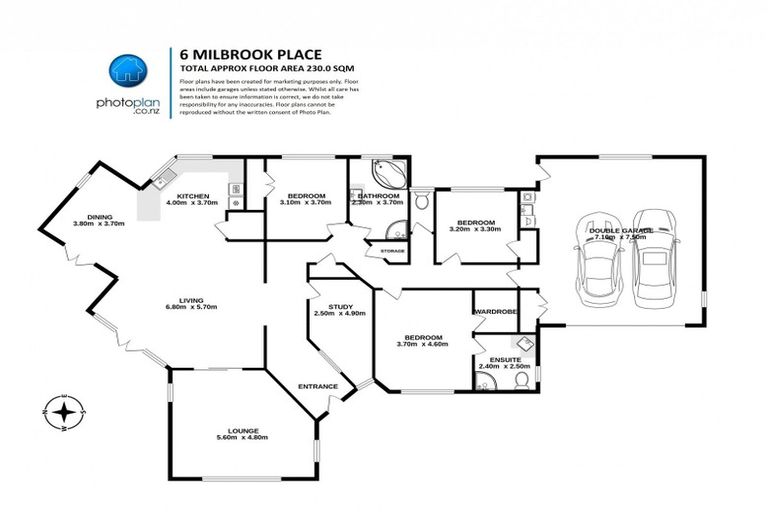 Photo of property in 6 Milbrook Place, Chartwell, Hamilton, 3210