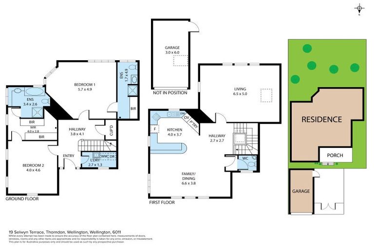 Photo of property in 19 Selwyn Terrace, Thorndon, Wellington, 6011