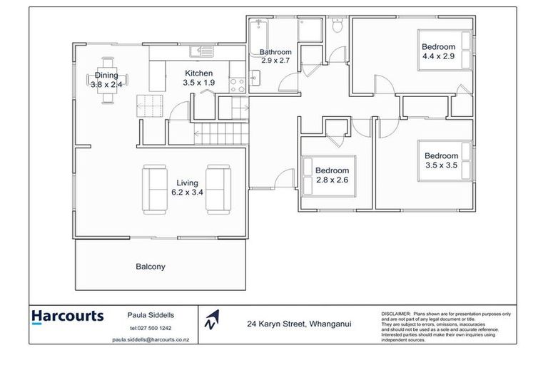 Photo of property in 24 Karyn Street, Castlecliff, Whanganui, 4501