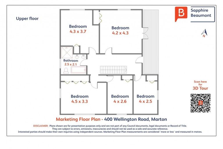 Photo of property in 400 Wellington Road, Marton, 4710