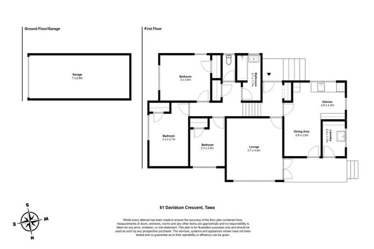 Photo of property in 61 Davidson Crescent, Tawa, Wellington, 5028