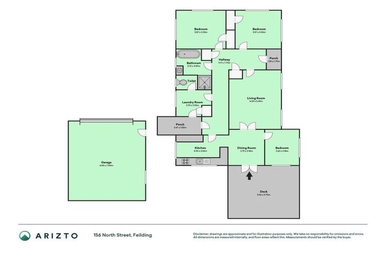 Photo of property in 156 North Street, Feilding, 4702