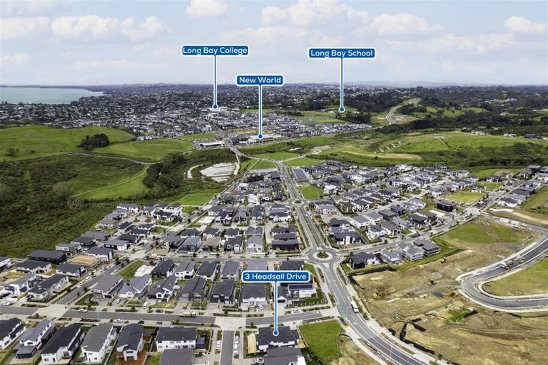 Photo of property in 3 Headsail Drive, Long Bay, Auckland, 0630