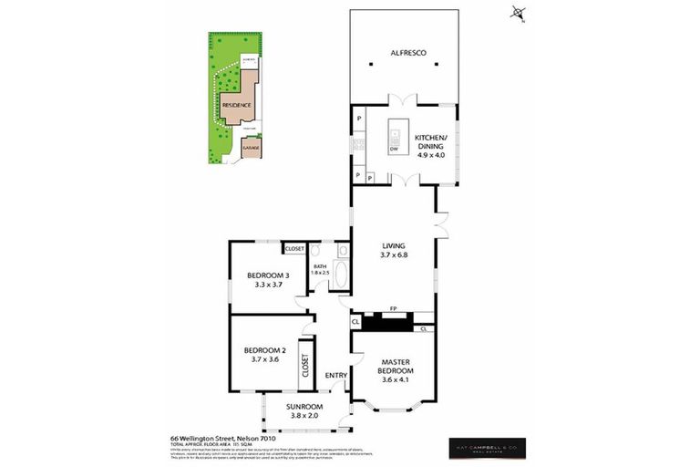 Photo of property in 66 Wellington Street, Nelson South, Nelson, 7010