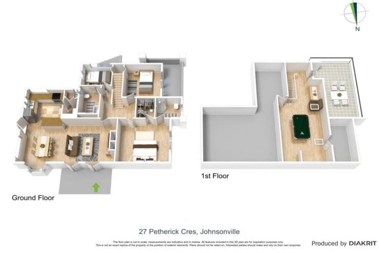 Photo of property in 27 Petherick Crescent, Johnsonville, Wellington, 6037