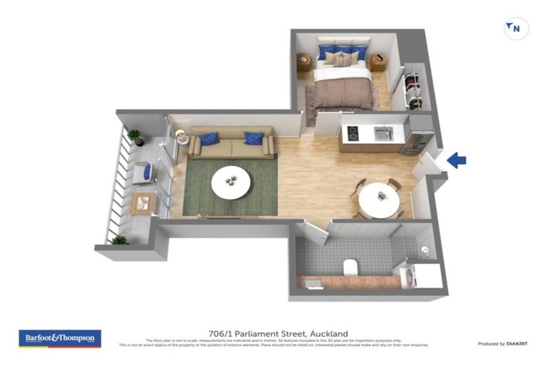 Photo of property in C-vu, 9b/36 Day Street, Auckland Central, Auckland, 1010