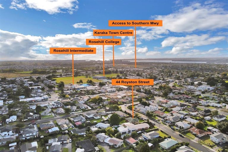 Photo of property in 44 Royston Street, Rosehill, Papakura, 2113