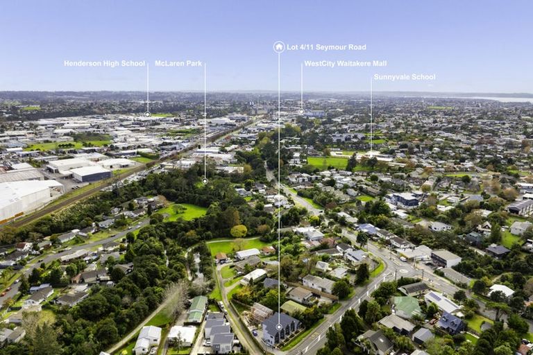 Photo of property in 4/11 Seymour Road, Sunnyvale, Auckland, 0612