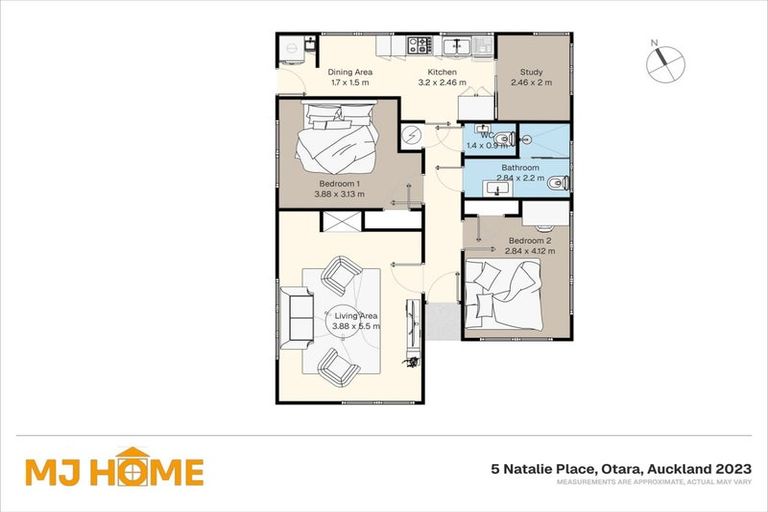 Photo of property in 5 Natalie Place, Otara, Auckland, 2023