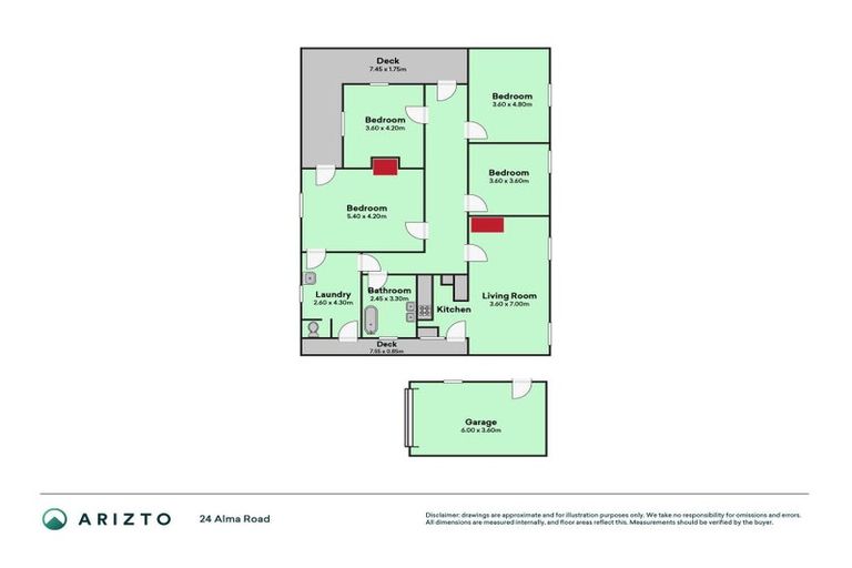 Photo of property in 24 Alma Road, Gonville, Whanganui, 4501