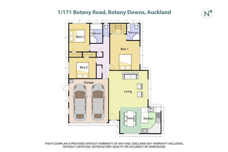 Photo of property in 1/171 Botany Road, Botany Downs, Auckland, 2010