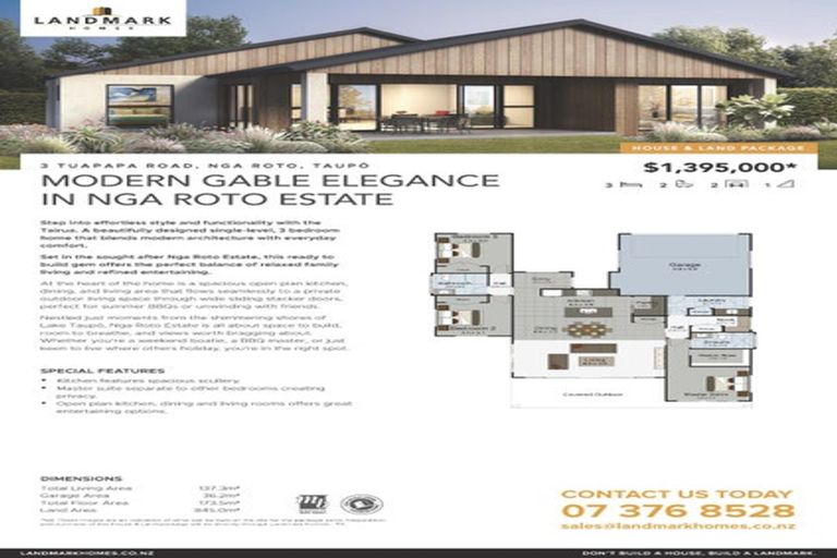 Photo of property in 3 Tuapapa Road, Wharewaka, Taupo, 3330