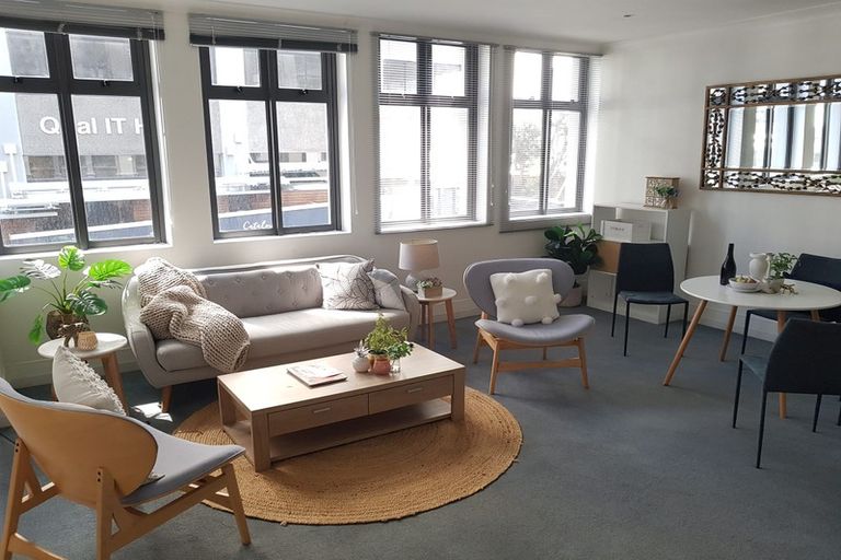 Photo of property in Kelvin House, 1e/16 The Terrace, Wellington Central, Wellington, 6011