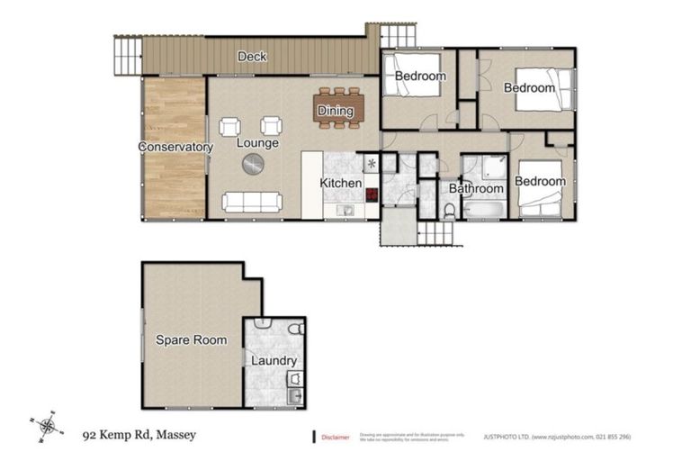 Photo of property in 92 Kemp Road, Massey, Auckland, 0614