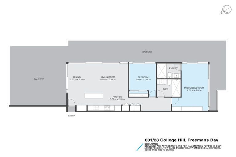 Photo of property in 601/28 College Hill, Freemans Bay, Auckland, 1011