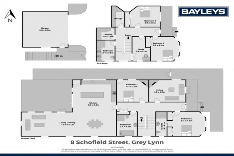 Photo of property in 8 Schofield Street, Grey Lynn, Auckland, 1021