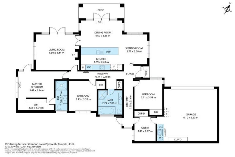 Photo of property in 29d Baring Terrace, Strandon, New Plymouth, 4312