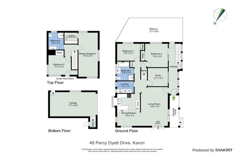 Photo of property in 48 Percy Dyett Drive, Karori, Wellington, 6012