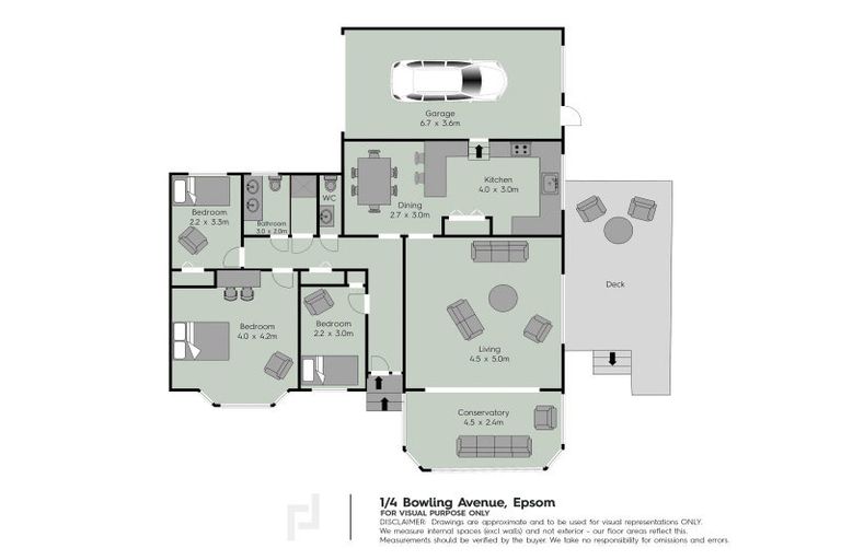 Photo of property in 1/4 Bowling Avenue, Epsom, Auckland, 1023