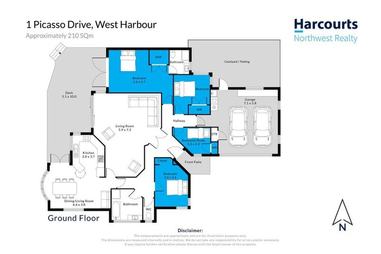 Photo of property in 1 Picasso Drive, West Harbour, Auckland, 0618