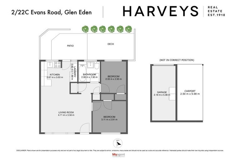 Photo of property in 2/22c Evans Road, Glen Eden, Auckland, 0602