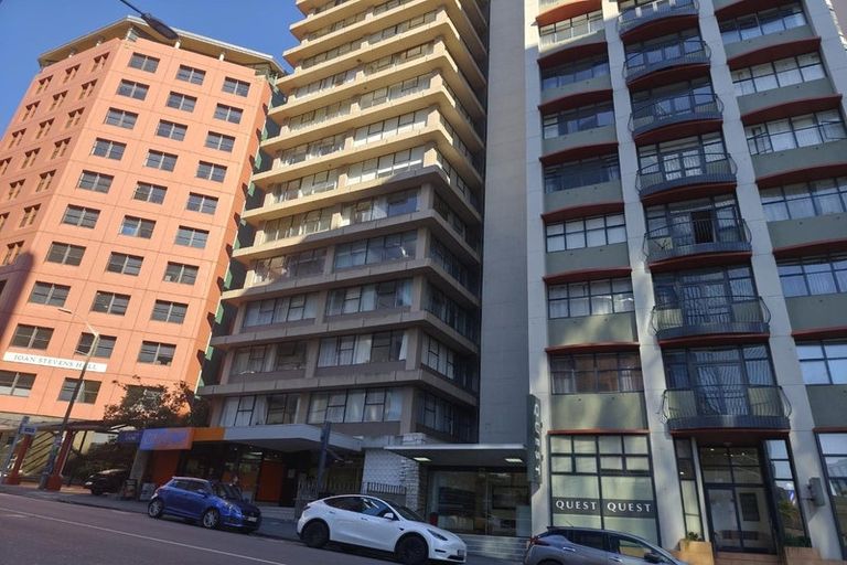 Photo of property in Terrace Tower Apartments, 6b/126 The Terrace, Wellington Central, Wellington, 6011