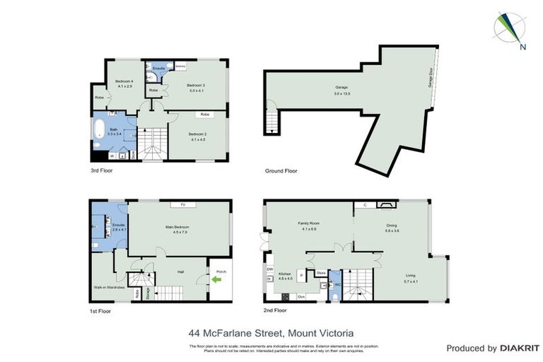 Photo of property in 44 Mcfarlane Street, Mount Victoria, Wellington, 6011