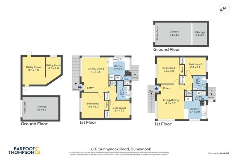 Photo of property in 1/201 Sunnynook Road, Wairau Valley, Auckland, 0627