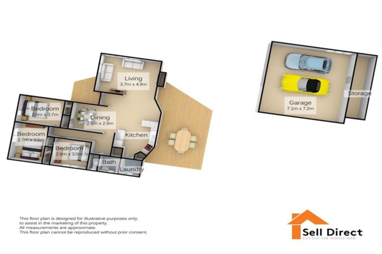 Photo of property in 46 Deanwell Avenue, Deanwell, Hamilton, 3206