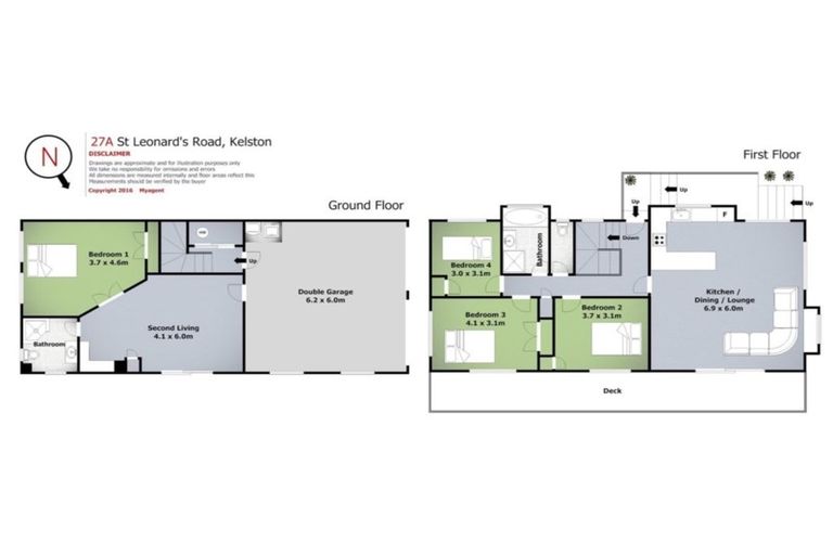 Photo of property in 1/27 St Leonards Road, Kelston, Auckland, 0602