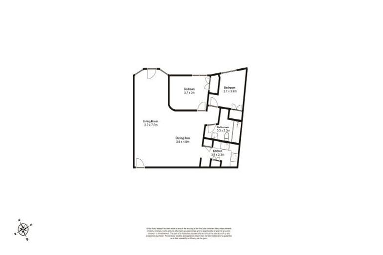 Photo of property in Columbia Apartments, 8/32 Cuba Street, Te Aro, Wellington, 6011