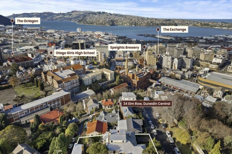 Photo of property in 34 Elm Row, Dunedin Central, Dunedin, 9016
