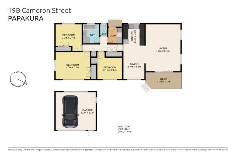 Photo of property in 2/19 Cameron Street, Papakura, 2110