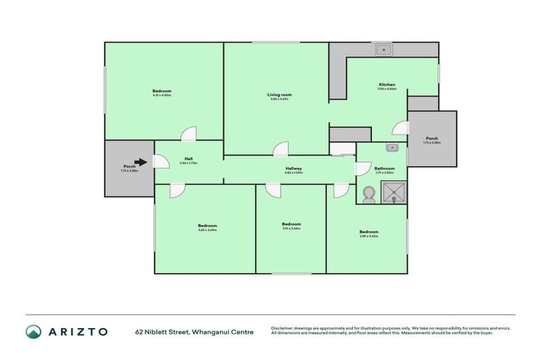 Photo of property in 62 Niblett Street, Whanganui, 4500