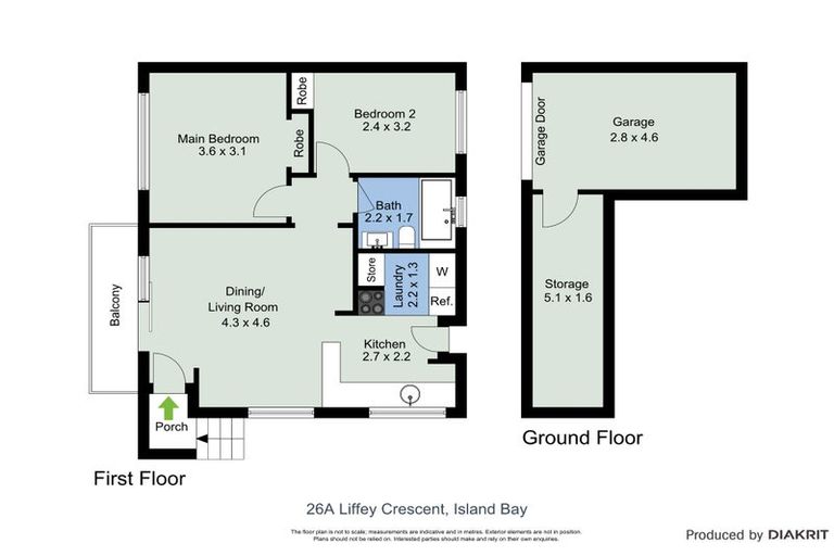 Photo of property in 26a Liffey Crescent, Island Bay, Wellington, 6023