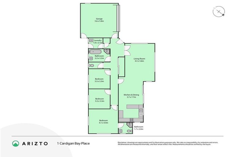 Photo of property in 1 Cardigan Bay Place, Addington, Christchurch, 8024