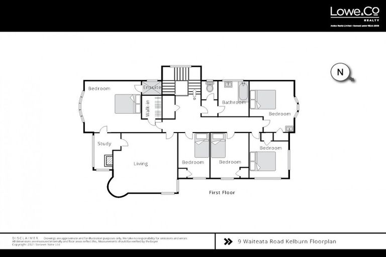 Photo of property in 9 Waiteata Road, Kelburn, Wellington, 6012