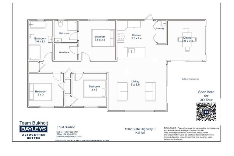 Photo of property in 1202 State Highway 3, Kai Iwi, Whanganui, 4574