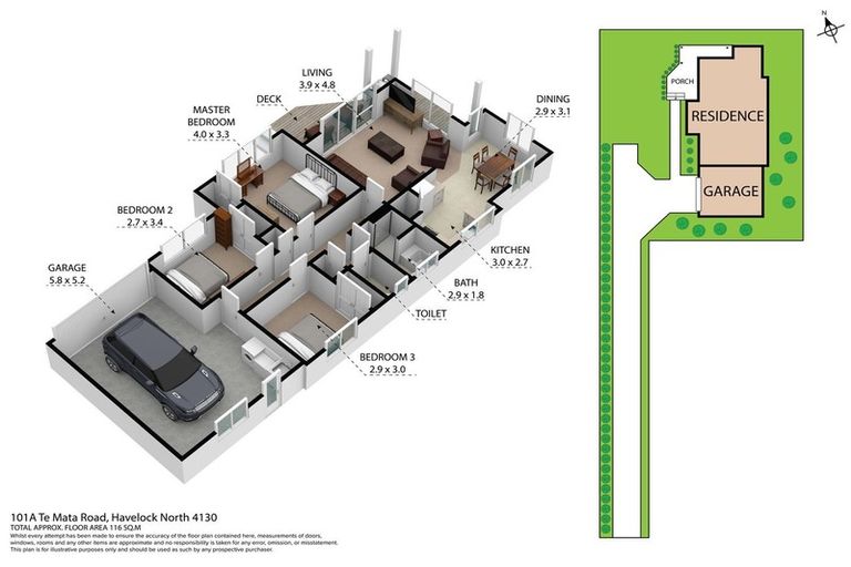 Photo of property in 101a Te Mata Road, Havelock North, 4130