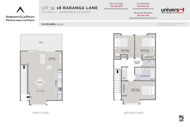 Photo of property in 18 Raranga Lane, Hobsonville, Auckland, 0616