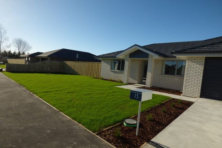 Photo of property in 15 Reuben Avenue, Rolleston, 7615