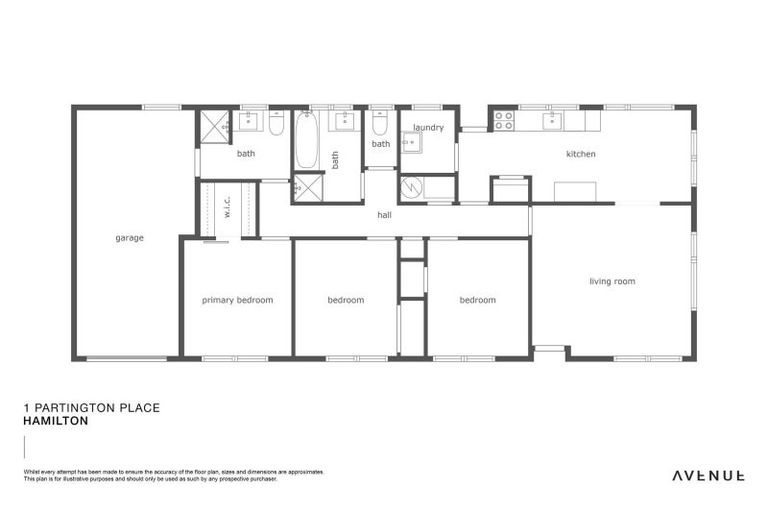 Photo of property in 1 Partington Place, Beerescourt, Hamilton, 3200